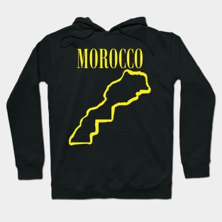 Vibrant Morocco Africa: Unleash Your 90s Grunge Spirit! Hoodie